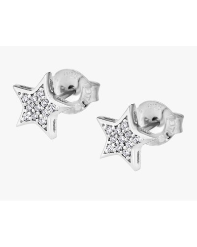 Pendientes Estrella Plata