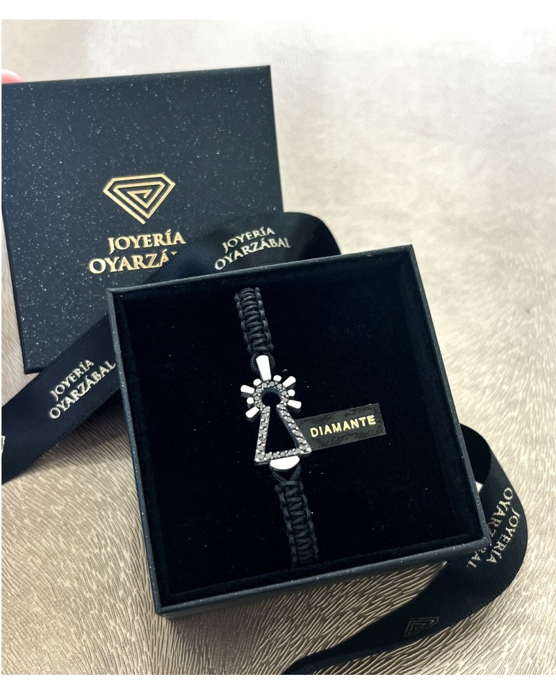 Pulsera Virgen Pilar Diamantes