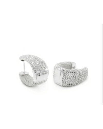 Pendientes plata de ley