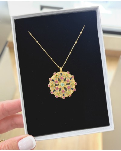 Collar Sol dorado