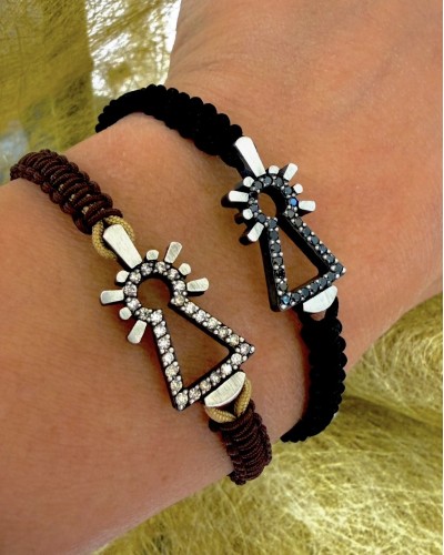 Pulsera Virgen del Pilar Diamantes