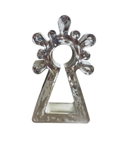 Figura Virgen del Pilar bañada en plata