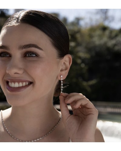 Collar novia plata de ley.