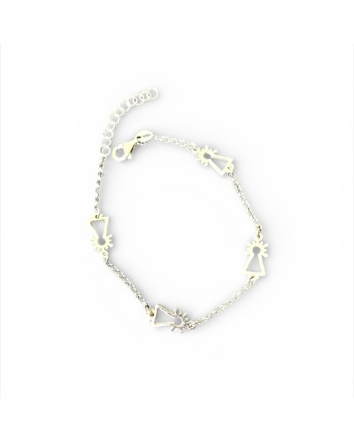 Pulsera Virgen del Pilar Siluetas